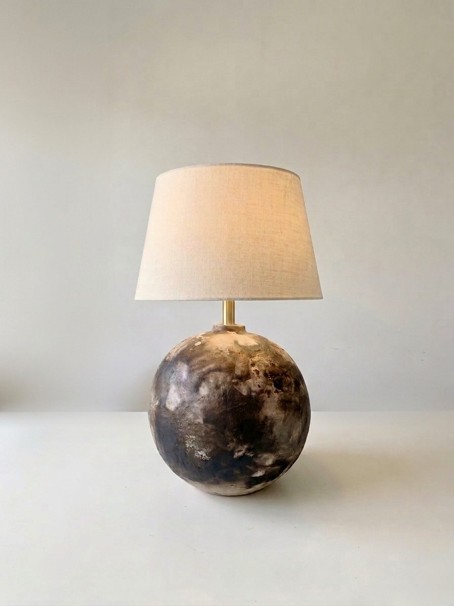 Moon lamp commission, view two