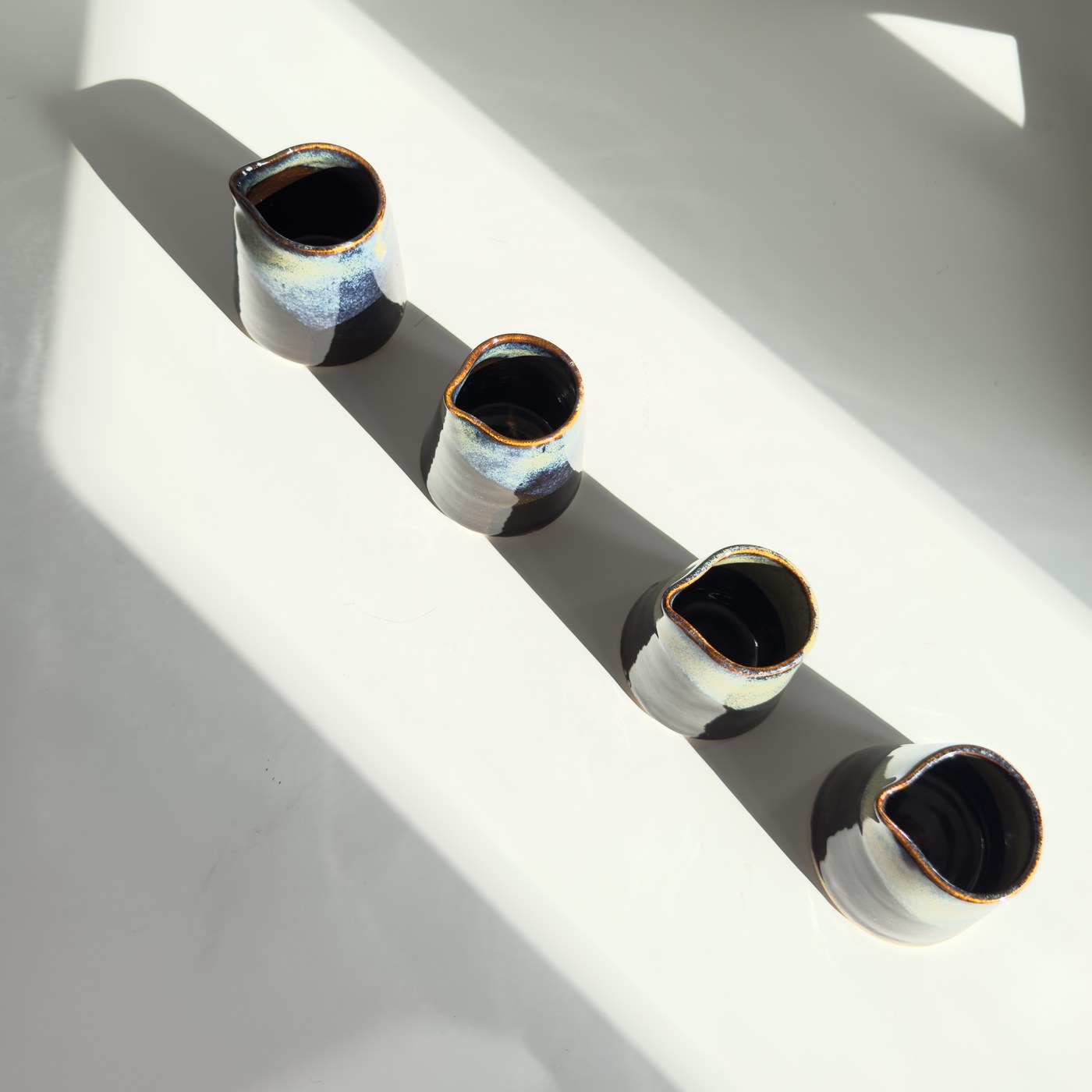 Handmade wheel-thrown stoneware ceramic by Studio Ceramix, London