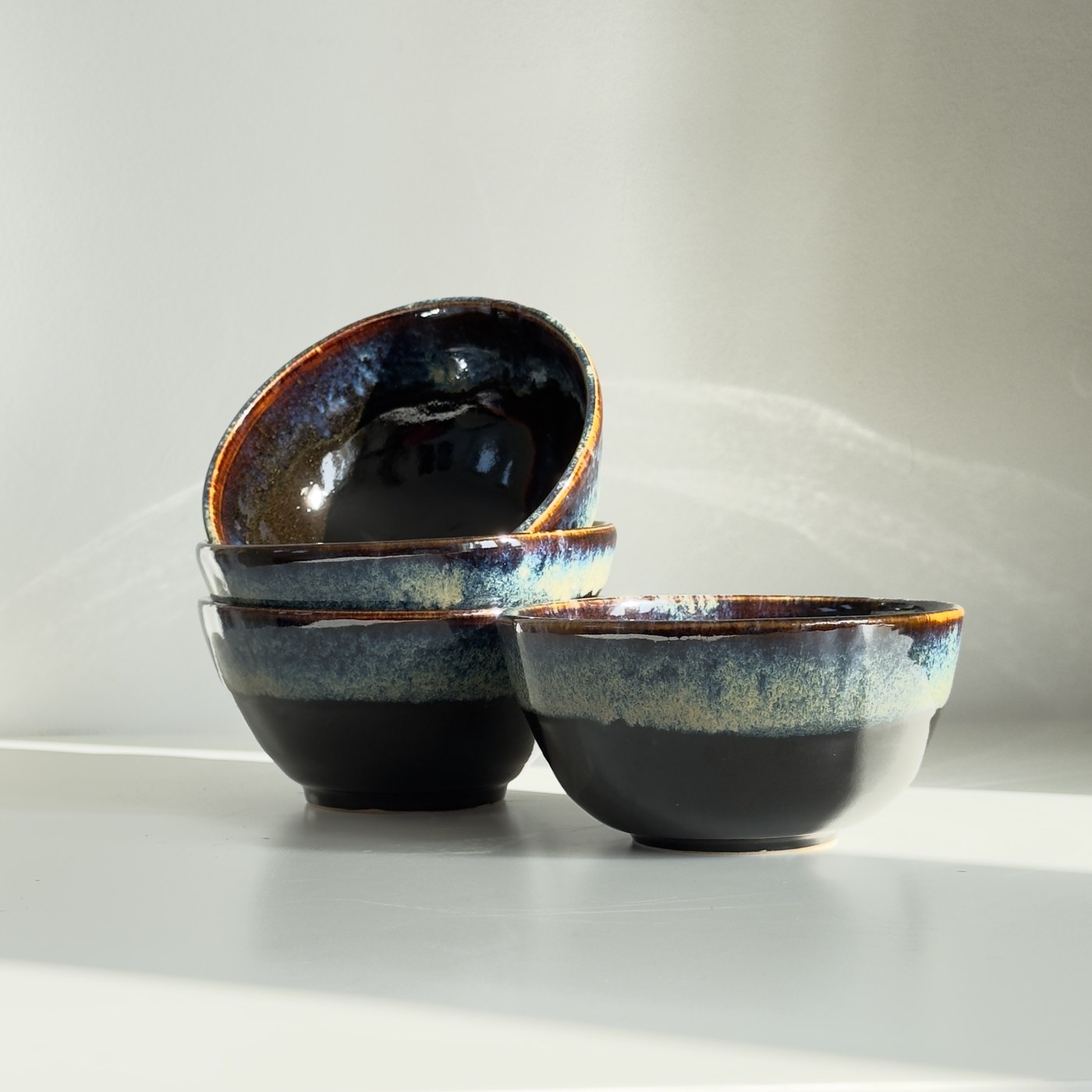 Handmade wheel-thrown stoneware ceramic by Studio Ceramix, London