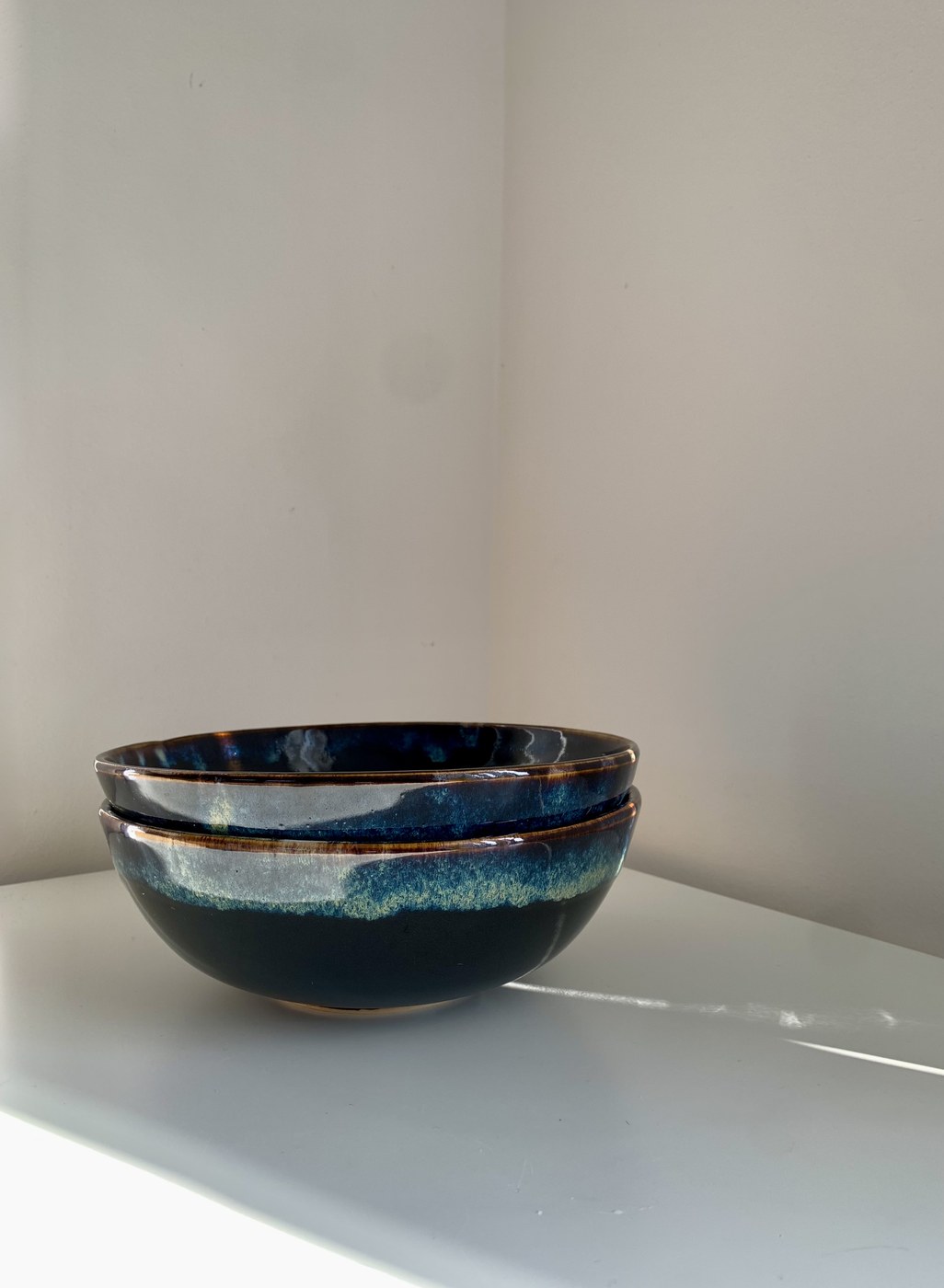 Handmade wheel-thrown stoneware ceramic by Studio Ceramix, London